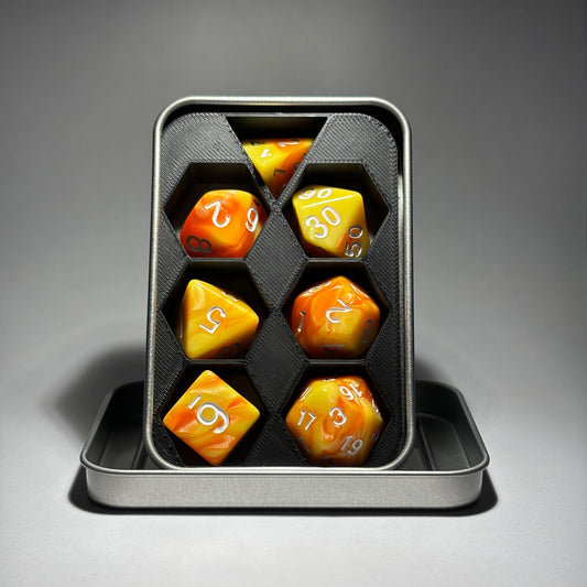 Metal dice tin