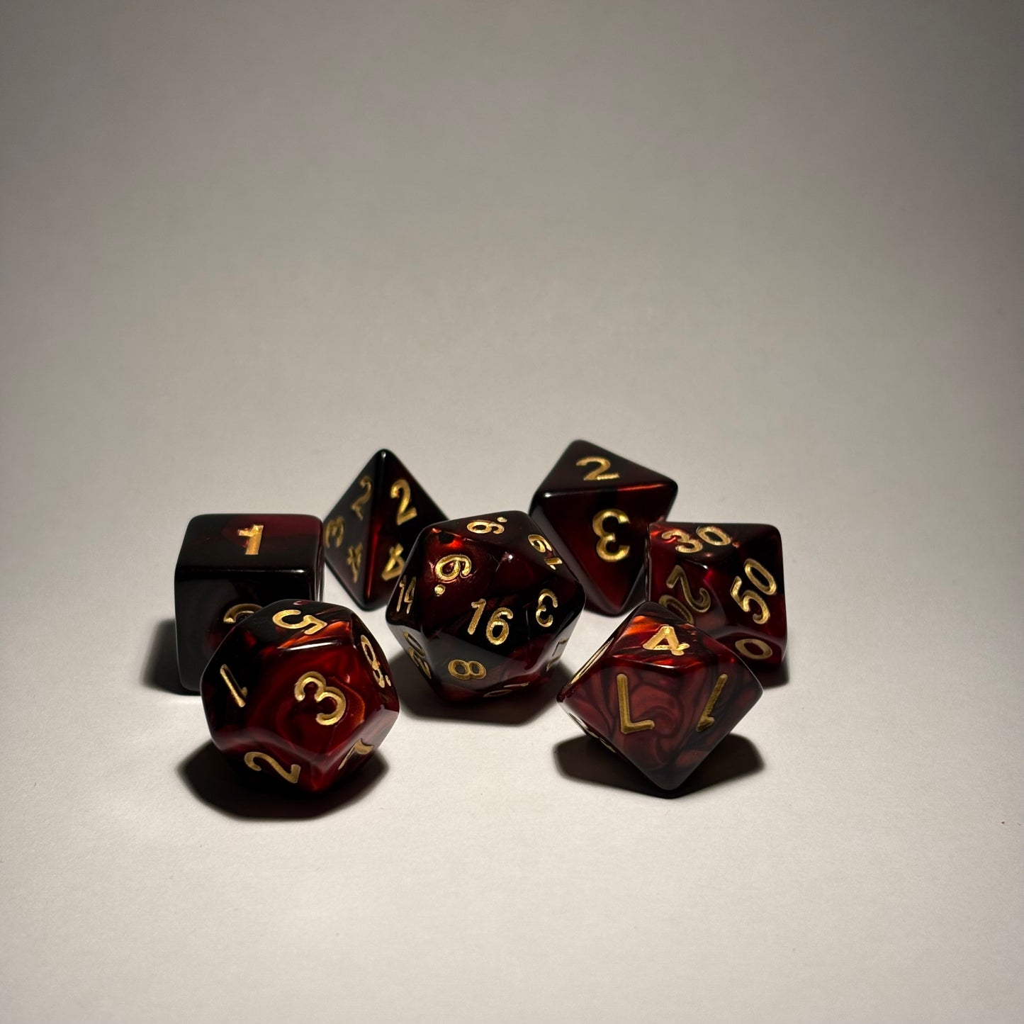 Vampiric Dream Dice Set