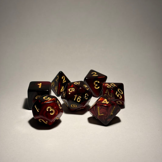 Vampiric Dream Dice Set