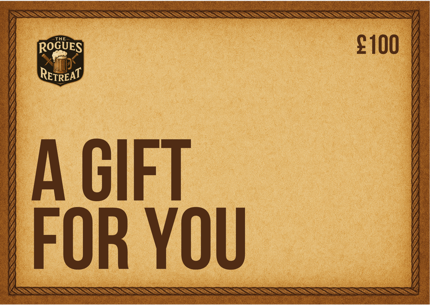 The Rogues Retreat Gift Card