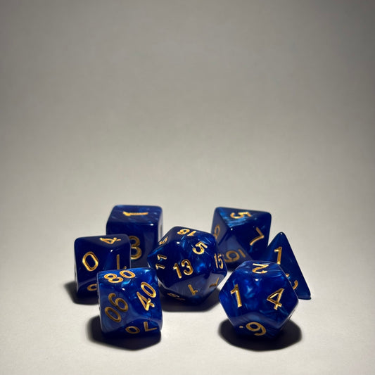 “The Deep” Dice Set