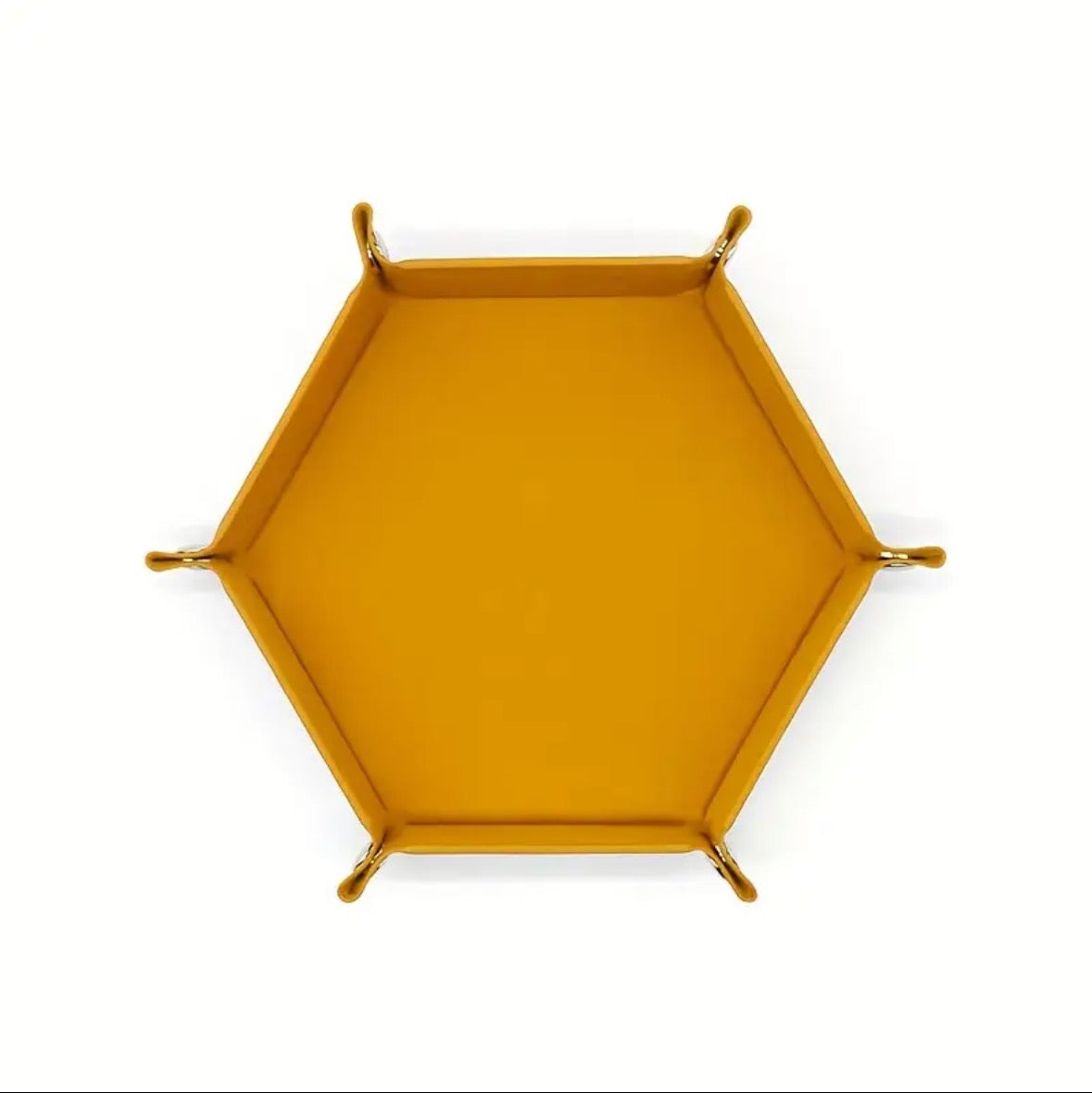 Faux Leather Dice Tray