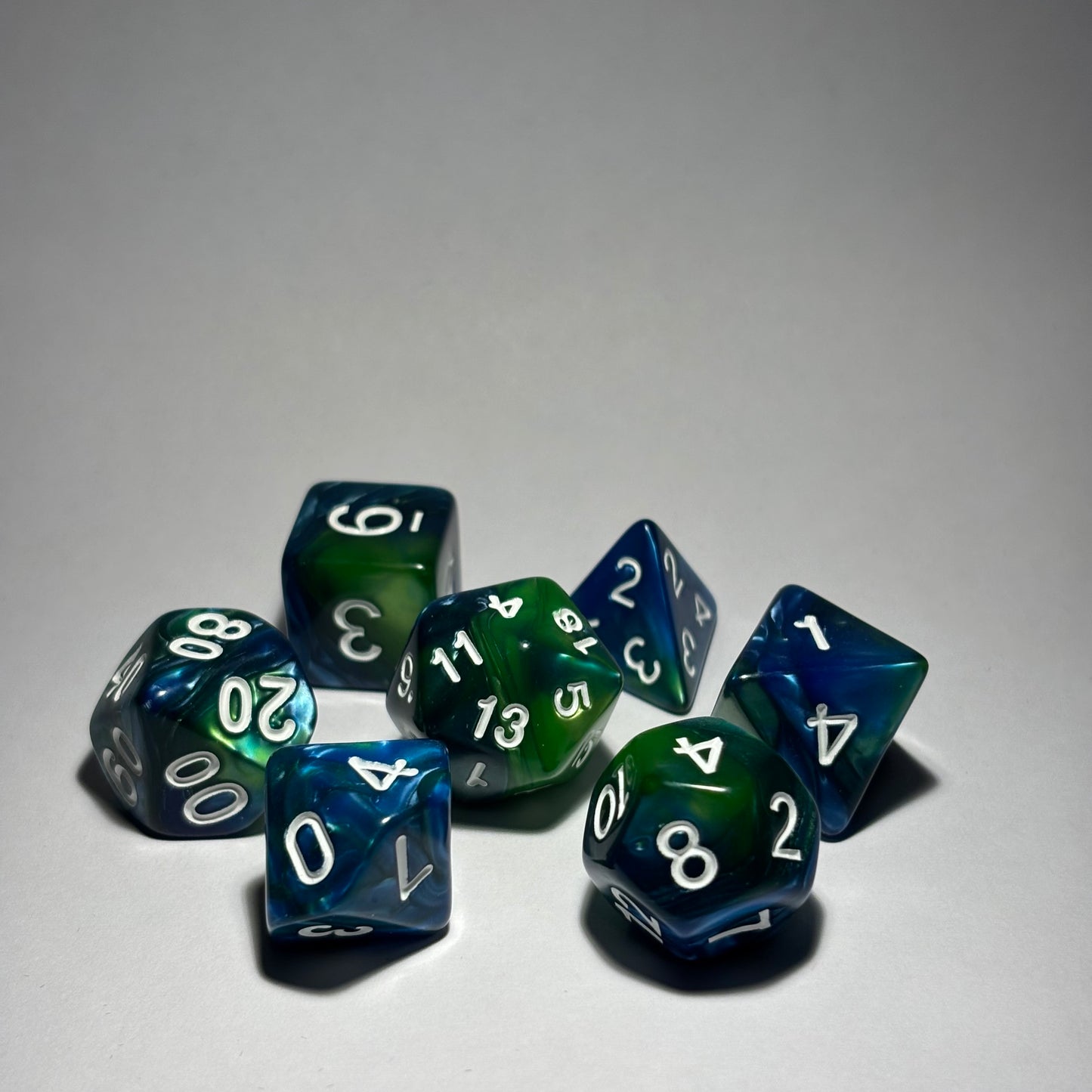 Tide pool Dice Set