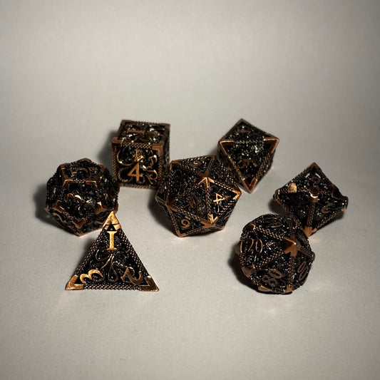 Octopus Hollow Metal Dice