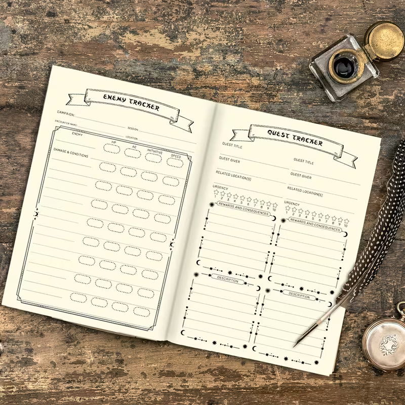 A5 Dungeon Master Planner