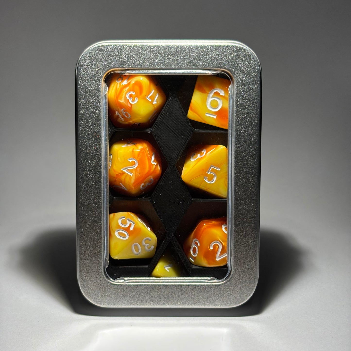 Metal dice tin