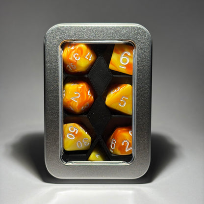 Metal dice tin