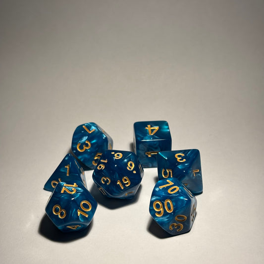 Aqua Dice Set