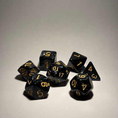 Marbled Dice Set