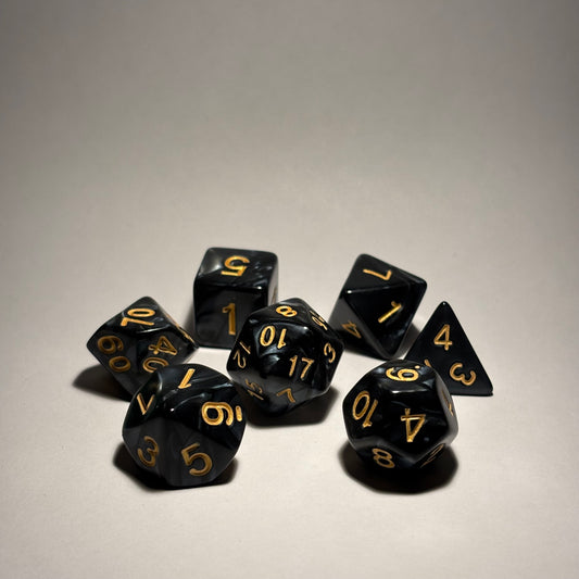 Marbled Dice Set