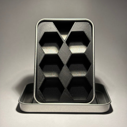 Metal dice tin