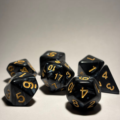 Marbled Dice Set