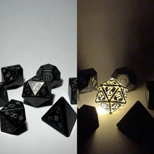 Light-up LED Dice Set