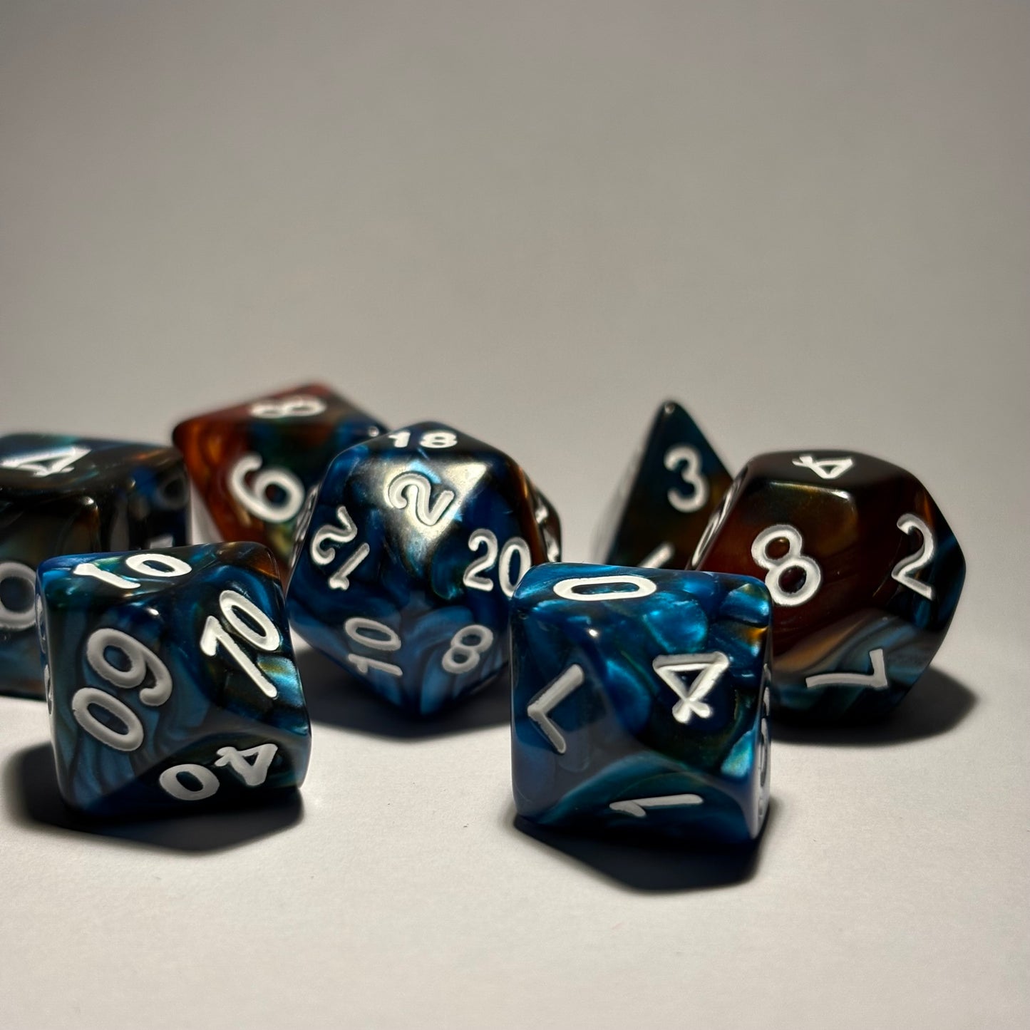 Earth & Water Dice Set
