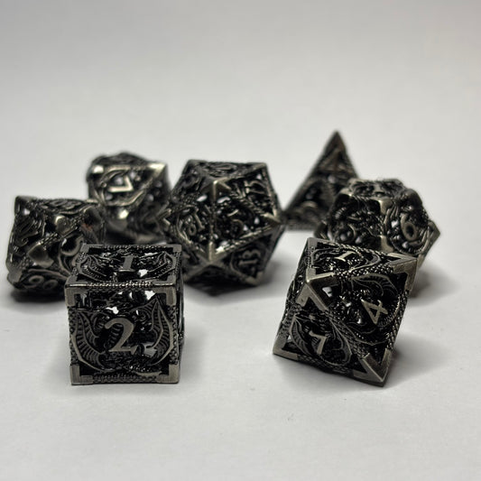 Antique-style Metal Hollow Dice
