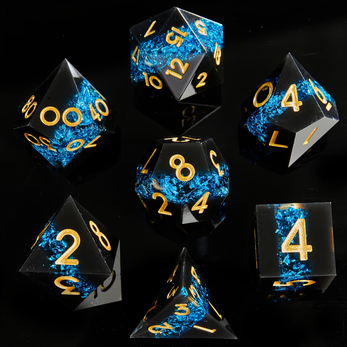 Blue Sharp Dice