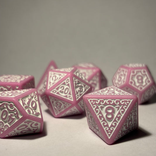 Hot Pink Dice