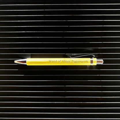 Engraved Bamboo Pen (Black Ink)