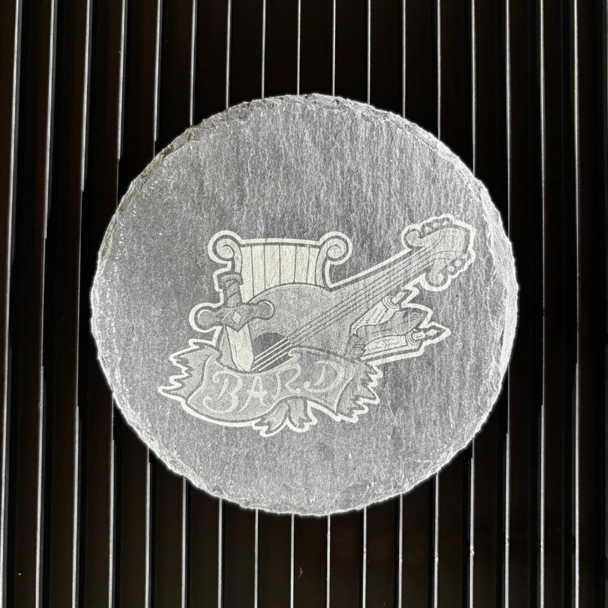 Set of 4 Engraved Slate Coasters