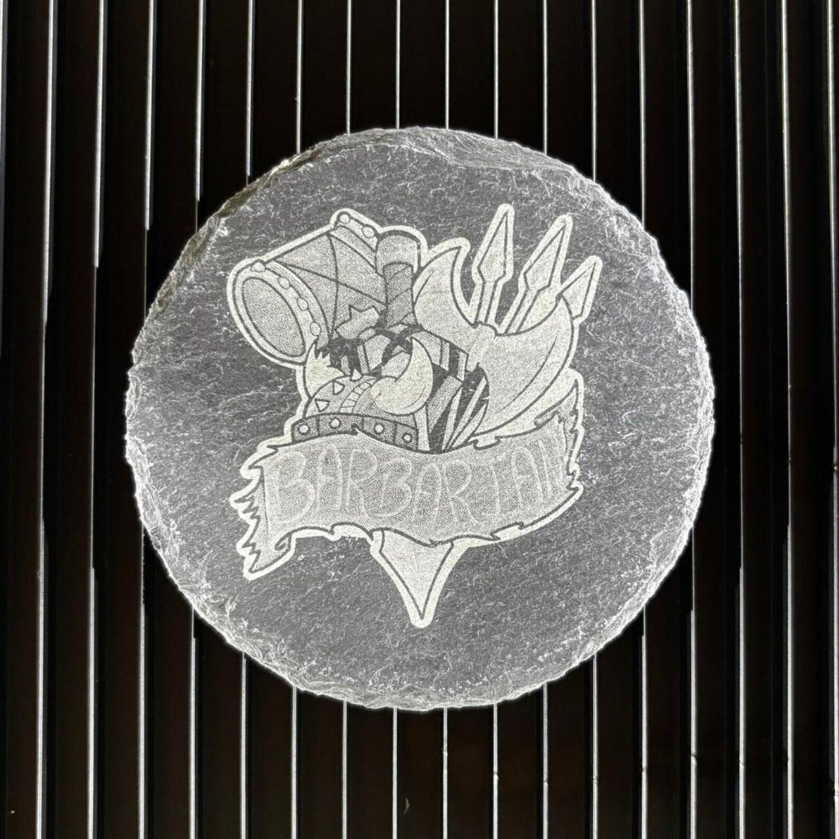 Set of 4 Engraved Slate Coasters