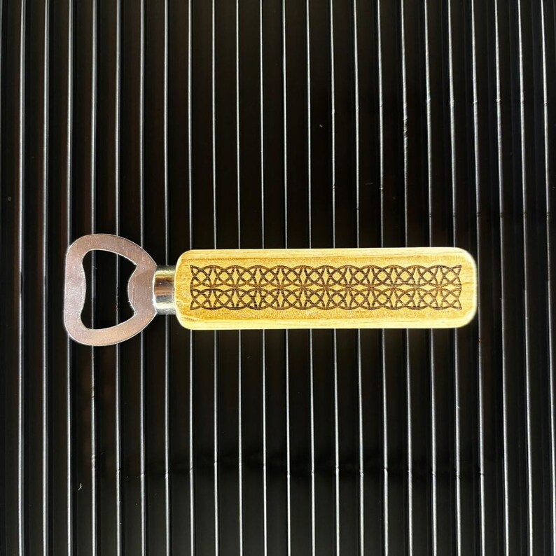 Engraved Wooden Bottle Opener