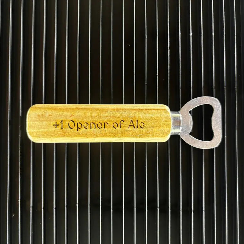 Engraved Wooden Bottle Opener