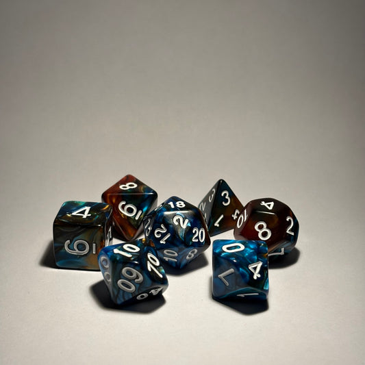 Earth & Water Dice Set