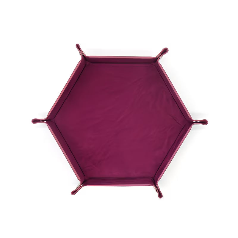 Faux Leather Dice Tray