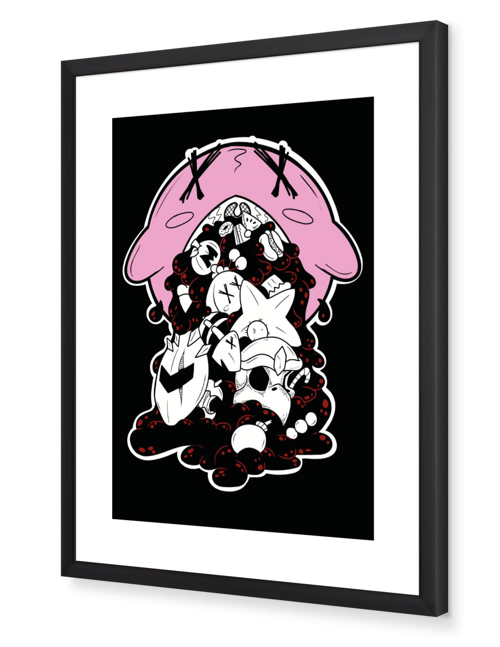 Kirbys Lunch Print