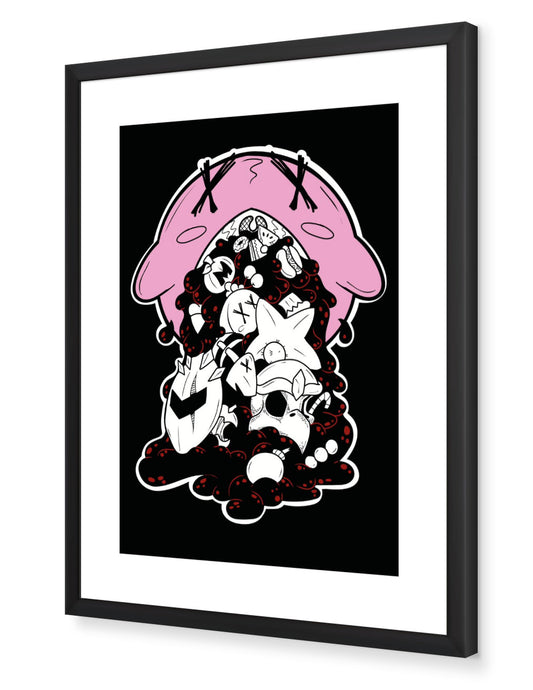 Kirbys Lunch Print