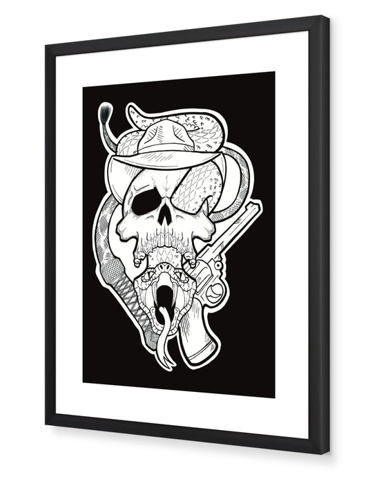 Indiana "Did it have to be snakes" Print