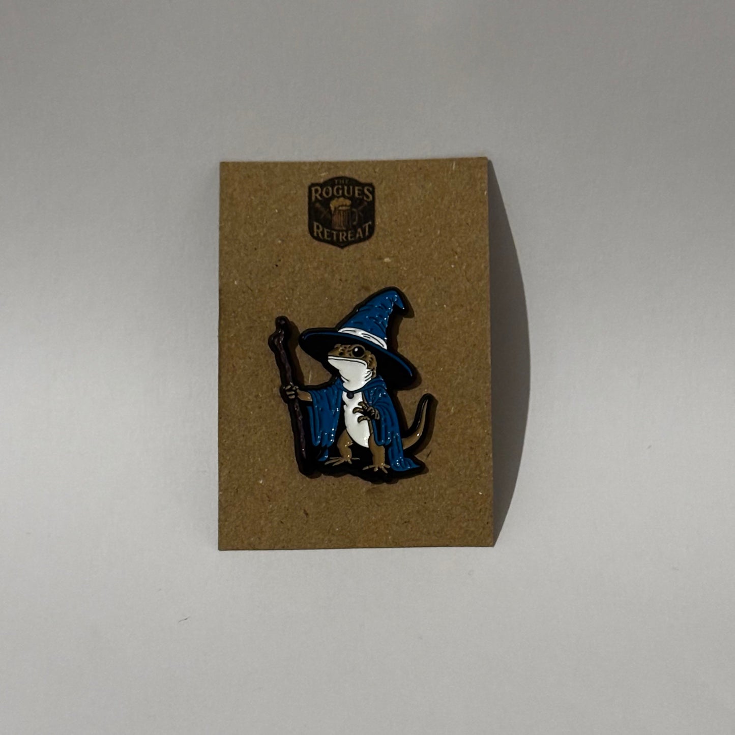 King of the Lizard Wizards Pin
