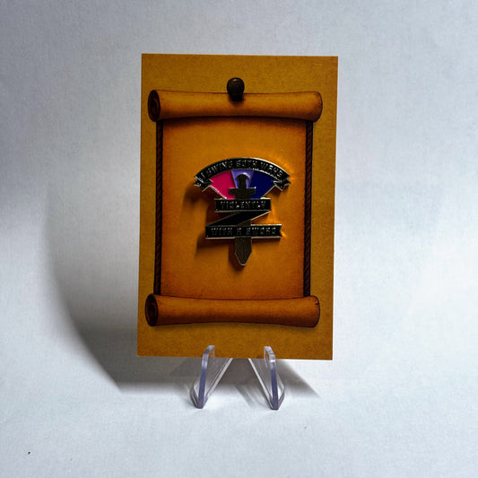 I swing both ways pin