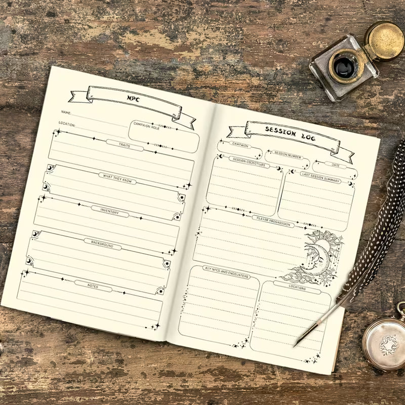 A5 Dungeon Master Planner