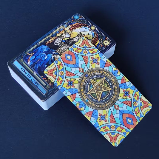 Stained Glass Tarot Set
