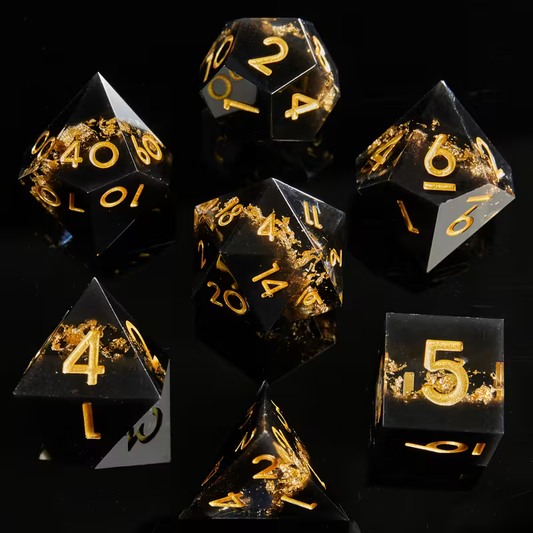 Golden Sharp Dice